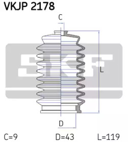 SKF VKJP 2178